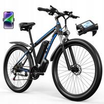 Elektrinis paspirtukas E-BYCCO E8, 1000W, 17,5Ah, 48 km/h, vyrams ir moterims, bekelės