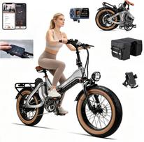 Sulankstomas elektrinis paspirtukas MIHOGO ONE NEW, 1000W, 45 km/h, 270 km, 28.8Ah, 48V