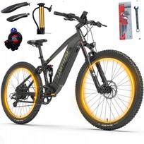 Elektrinis dviratis LANKELEISI RX600 PRO, 1000W, 44 km/h, 150 km nuotolis, 20Ah, 29