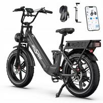 Elektrinis dviratis ONESPORT, 500W, 36Ah, 40 km/h, 190 km, platūs ratai