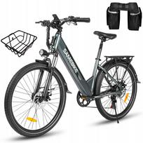 Elektrinis dviratis Samebike A01 Pro, 500W, 35 km/h, 90 km, 15Ah, 26x2,1
