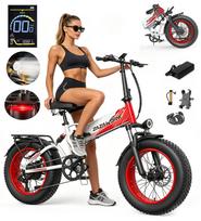 Sulankstomas elektrinis dviratis ZAZAWORK CF1000, 48V 20Ah, 1500W, 45 km/h, 120 km, 20