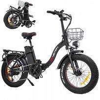 Elektrinis dviratis CT20, 1000W, 20Ah, 45 km/h, 20" ratai, hidrauliniai stabdžiai