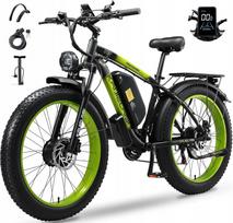 Elektrinis dviratis KAIJIELAISI V3, 4000W, 23Ah, 55 km/val., 100 km, 26", hidrauliniai stabdžiai