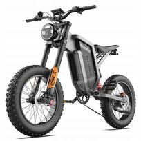 Elektrinis motociklas EKX X21, 2000W, 48V 35Ah, 20", bekelės, 55 km/h