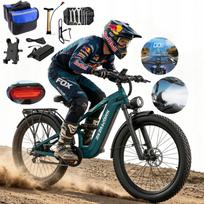 Elektrinis dviratis ZAZAWORK CF500, 48V 20Ah, 1000W, 45 km/h, 120 km, 27.5