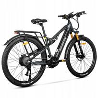Elektrinis dviratis 29" HedaTX TX19, 48V 1000W, 19,2Ah, 45 km/val., hidrauliniai stabdžiai, galinė bagažinė