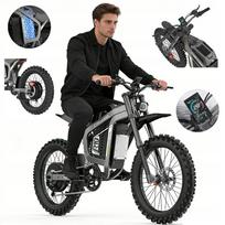 Elektrinis dviratis COSWHEEL R19, 6000W, 80 km/val., 72V 40Ah, NFC