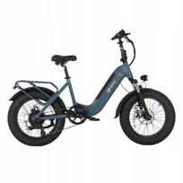 Elektrinis dviratis DYU FF500 20" 48V 13.5Ah 750W mėlynas