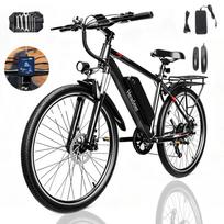Elektrinis dviratis HEADEER BK1350, 500W, 48V, 15Ah, iki 80 km, 26", bekelės