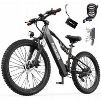 Elektrinis kalnų dviratis Aairsk XT90, 26", 48V 20Ah, 1000W, 45 km/val., Shimano 21 pavarų, NFC