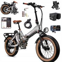 Elektrinis dviratis MIHOGO ONE, 1000W, 48V, 28,8Ah, iki 270 km, 45 km/h, 20
