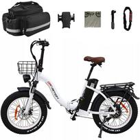 Elektrinis dviratis DRVETION CT20, 48V 20Ah, 750W, 55 km/h, 75 km, 20" platus ratai