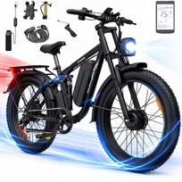 Elektrinis motoroleris ZAZAWORK CF26 Pro, 2000 W, 48 V, 23 Ah, iki 53 km/h