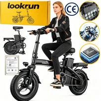 Elektrinis paspirtukas LookRun G11, 400W, 48V, 35 km/h, 14", PL 2026