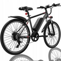 Elektrinis dviratis 26" 500W 48V 13,5Ah, iki 35 km/h, 80 km rida, HEADEER BK1350