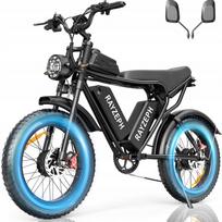 Elektrinis dviratis Ridstar Q20PRO, 3000W, 40Ah, iki 180 km, 55 km/h, 20x4.0 colių storos padangos