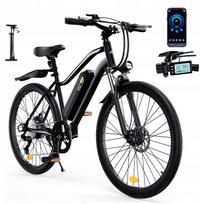 Elektrinis miesto dviratis iScooter EB3S, 26", 500W, 36V 15Ah, iki 100 km, 35 km/val.