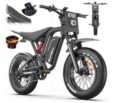 Elektrinis miesto dviratis Bluvall R700, 1500W, 52V, 55 km/val., 80 km, 20x4.0