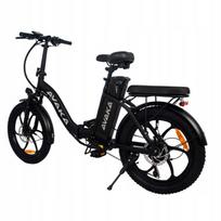 Elektrinis paspirtukas AVAKA, 500W, iki 32 km/h, 100 km, 48V 18.2Ah, sulankstomas, integruotas ratas