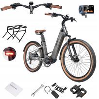 Elektrinis dviratis MIHOGO Air, 1000W, 19,2Ah, iki 200 km, 40 km/h, 26", valdymas programėle