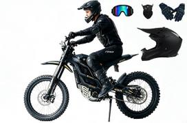 Elektrinis motociklas Falcon GT 16kW, 72V 40Ah, NFC, LED, bekelės