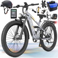 Elektrinis dviratis ZAZAWORK 1000W, 48V 20Ah LG baterija, 45 km/h, 27.5x3.0