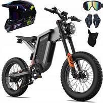 Elektrinis motociklas EKX X21, 2000 W, 48 V, 35 Ah, iki 150 km, 55 km/val., 20'' ratlankiai