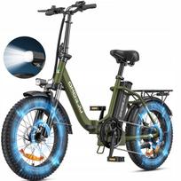 Elektrinis dviratis ULZOMO DOLPHIN, 350W, 468Wh, 20x4", ilgo nuotolio