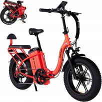 Elektrinis dviratis Rattan LF Ultra, 20", 1800W, 48V 40,5Ah, iki 52 km/h, iki 200 km nuvažiuojamas atstumas