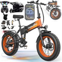 Elektrinis motoroleris zazawork 48V 20Ah 1500W, iki 45 km/h, 20" ratai, su šalmu