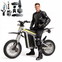 Elektrinis motociklas TWOFISH mako 01, 5000W, 52V/25Ah, iki 78 km/val., 100 km rida, NFC