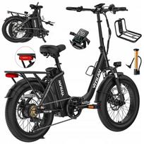 Sulankstomas elektrinis dviratis VITILAN U3 750W 48V 13Ah 45 km/h 20" juodas