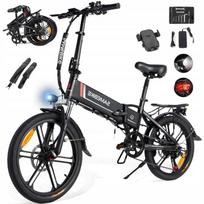 Elektrinis dviratis SAMEBIKE 20LVXD30-II, 48V, 32 km/val., 80 km, 20", Shimano 7 pavarų