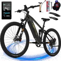 Elektrinis dviratis suaugusiems LANKELEISI RX600PRO, 1000W, 44 km/h, 29