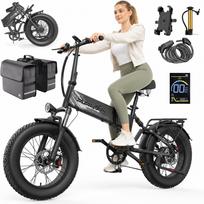 Elektrinis visureigis ZAZAWORK, 1500W, 48V, 20Ah, 45 km/val., 20" ratai