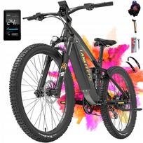 Elektrinis kalnų dviratis LANKELEISI RX600PRO, 1000W, 48V, 20Ah SAMSUNG baterija, 44 km/h
