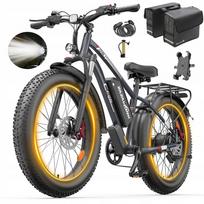 Elektrinis motoroleris ZAZAWORK CF26, 1500W, 48V 20Ah, iki 120 km, 50 km/h, hidrauliniai stabdžiai