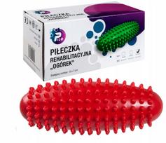 Masažinis ilgas kamuolys su iškilimais „Cucumber“ sensorinei stimuliacijai