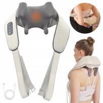 Kaklo ir nugaros masažuoklis su šildymo funkcija Shiatsu 6D