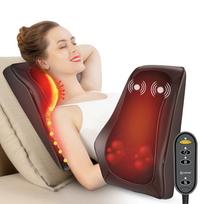 Kaklo ir nugaros masažuoklis COMFIER su šildymu, 4D Shiatsu masažuojančios galvutės