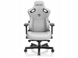 Žaidimų kėdė Anda Seat Kaiser 3 L, pilka, pasukama
