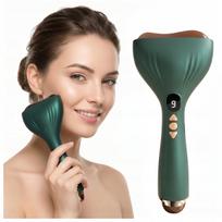Veido ir kaklo masažuoklis Bian Stone Gua Sha K-009, šildomas, su vibracija