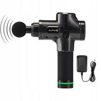 Masažo pistoletas Alpha Massage Gun Pro – nugarai, kūnui ir pėdoms
