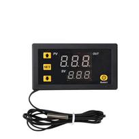 W3230 mini skaitmeninis temperatūros reguliatorius 12V 24V 220V termostatas reguliatorius šildymo aušinimo valdiklis termoreguliatorius su jutikliu