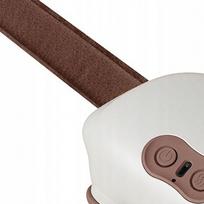Kaklo ir rankų masažuoklis su šildymu, belaidis, USB C, smėlio spalvos