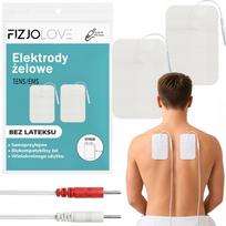 Elektrodai elektrostimuliacijai TENS/EMS, 2 vnt., 10x15 cm, GEL
