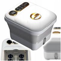 Kojų masažuoklis SHIATSU su hidromasažu, šildymu, sulankstomas, 15 l, 520 W