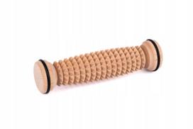 Kojų masažuoklis volelis 18 cm su elastine juosta