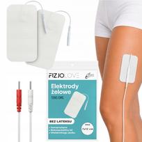 Elektrostimuliatoriaus gelio elektrodai TENS/EMS, 7x12 cm, 2 vnt.
